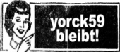 YORK59 BLEIBT!